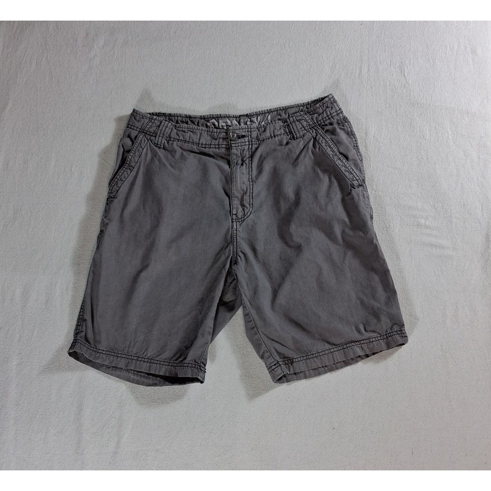 Denali Cargo Shorts Men Size 32 Gray Casual Outdoor Khaki Utility Pants